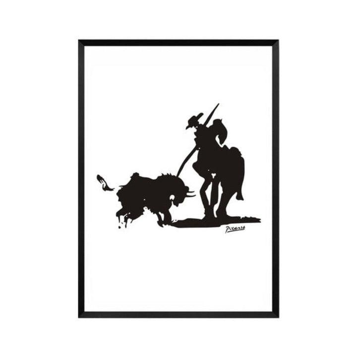 Tierskisser - Lærret Veggkunst Maleri | Skanto