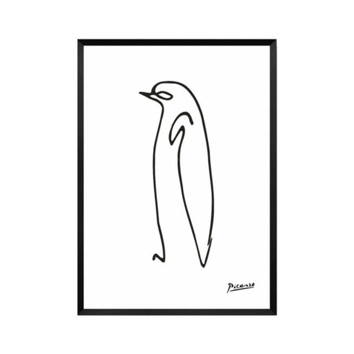 Tierskisser - Lærret Veggkunst Maleri | Skanto