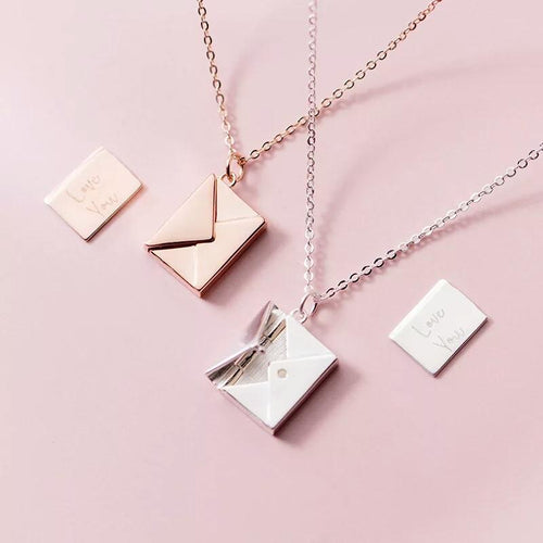 Love Letter Pendant Necklace | Skanto
