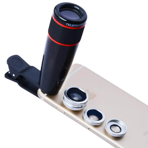 Skanto | 12X Fisk Eye Vidvinkel iPhone Linse