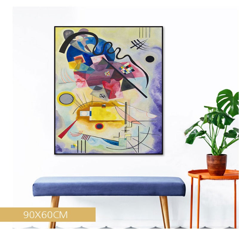 Vintage lerretsbilde av Wassily Kandinsky