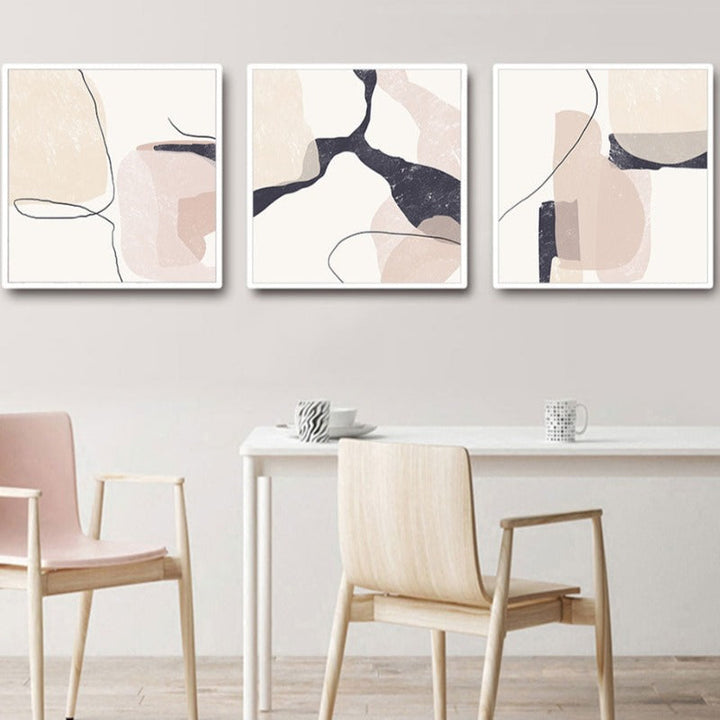 Abstract Marmor - Lerretsveggerkunst Maleri | Skanto