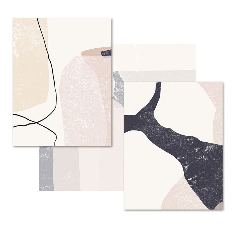 Abstract Marmor - Lerretsveggerkunst Maleri | Skanto