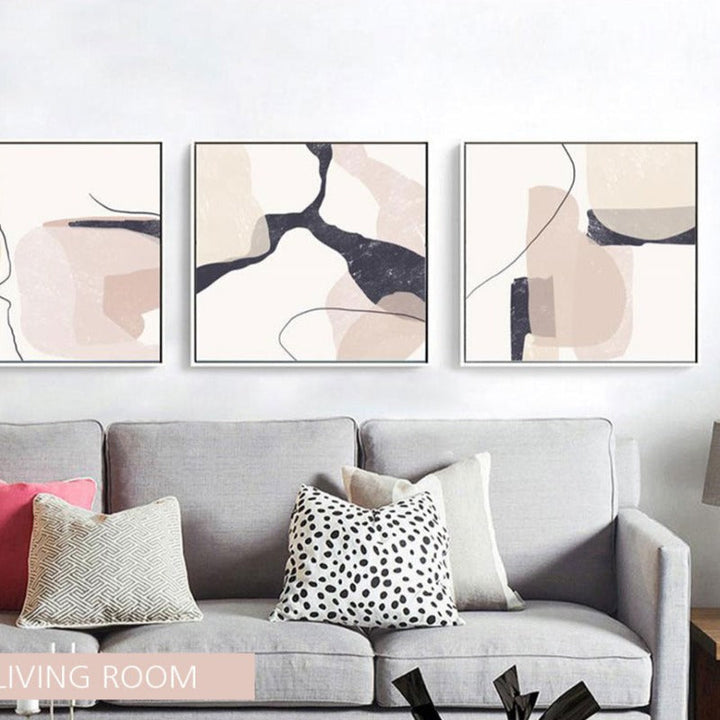 Abstract Marmor - Lerretsveggerkunst Maleri | Skanto