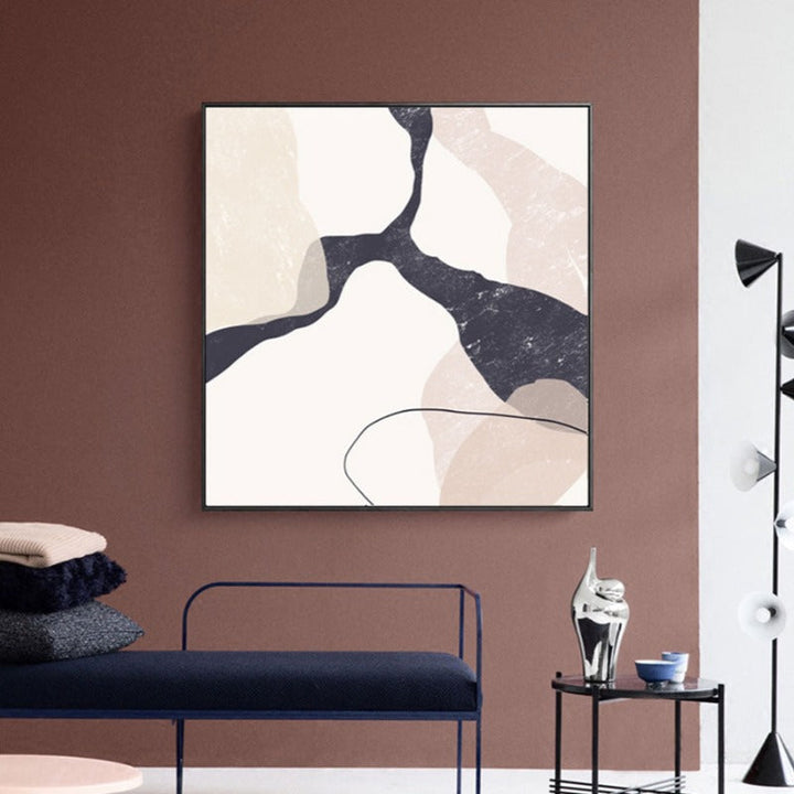 Abstract Marmor - Lerretsveggerkunst Maleri | Skanto