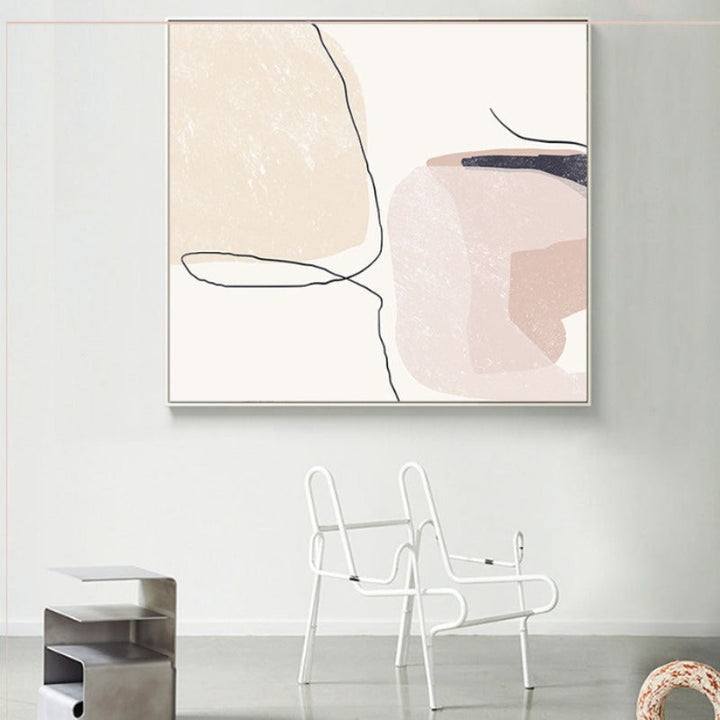 Abstract Marmor - Lerretsveggerkunst Maleri | Skanto