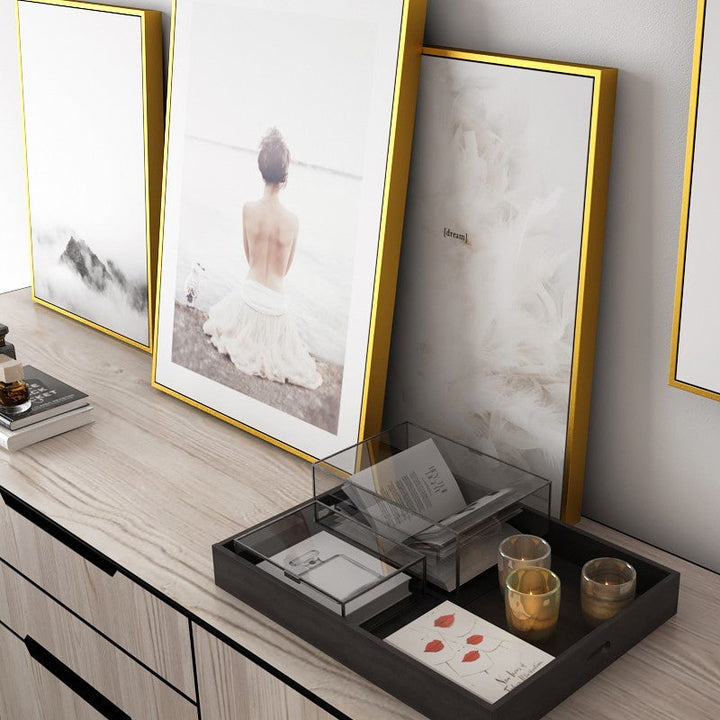 Nordic Refresh Feather Letters - Lerretsbilde