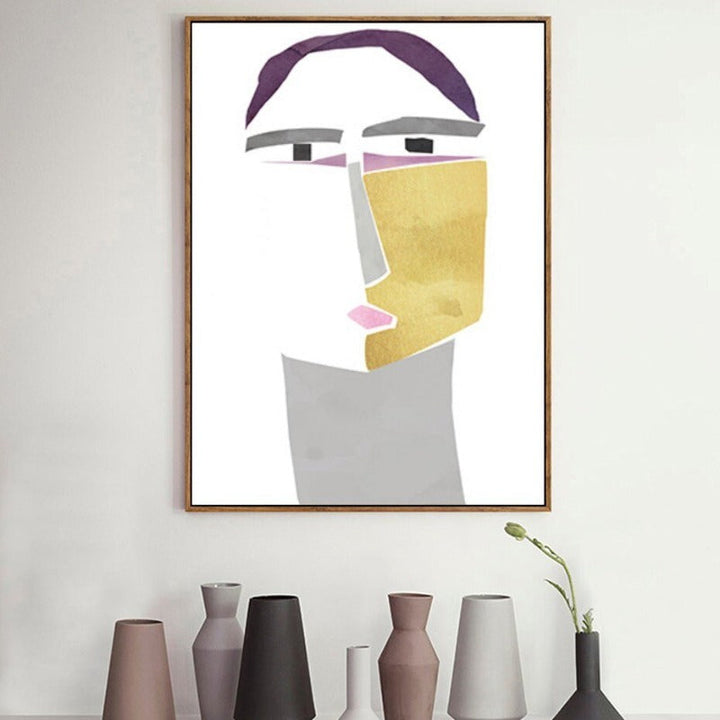 Face The Challenge - Canvas Veggkunst Maleri
