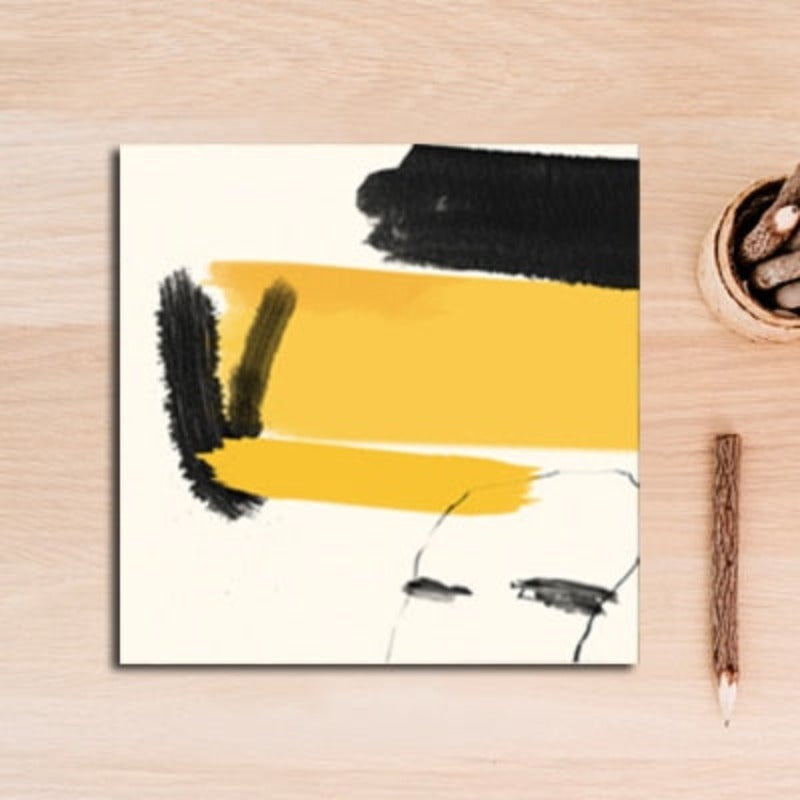 Abstract Fashion Art - Lerret Veggkunst Maleri | Skanto