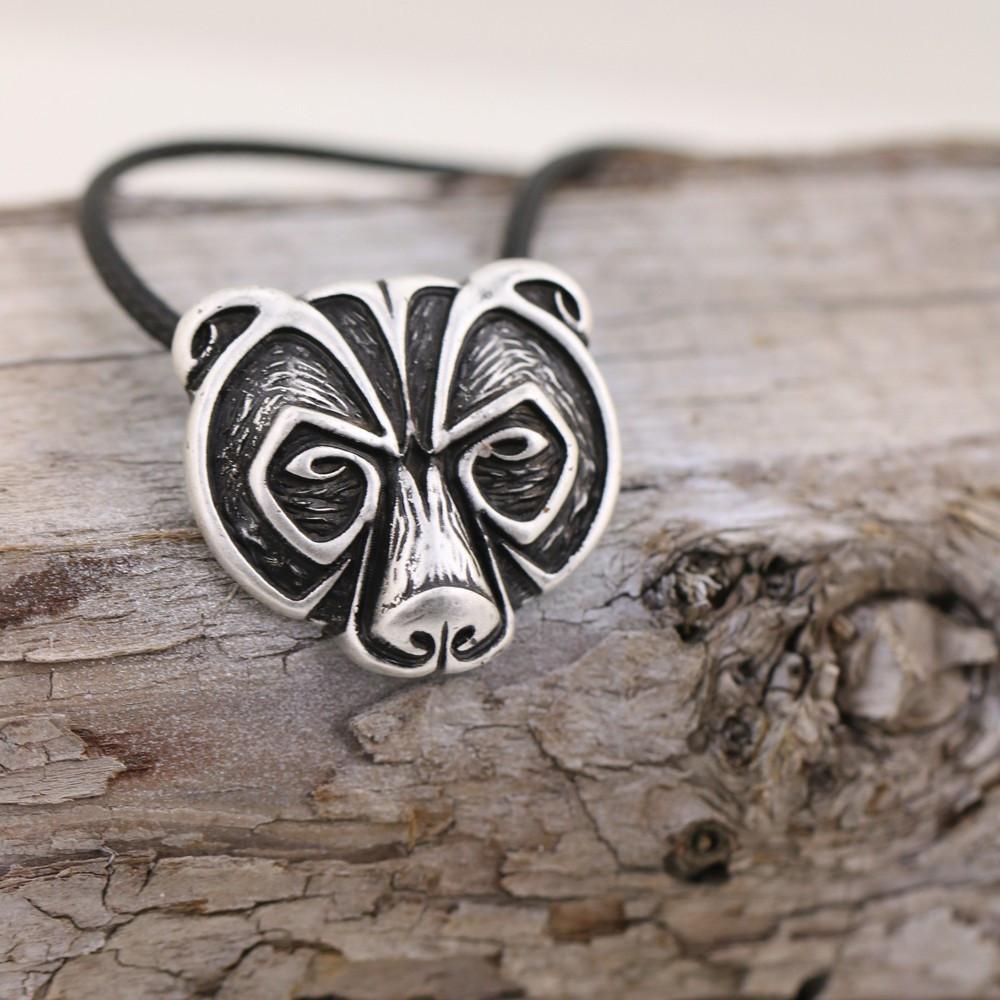 Norse Bear Amulett Halskjede - Fri Frakt | Skanto