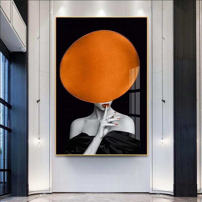 Figurer Bilder Veggkunst - Lerret Veggkunstmaleri
