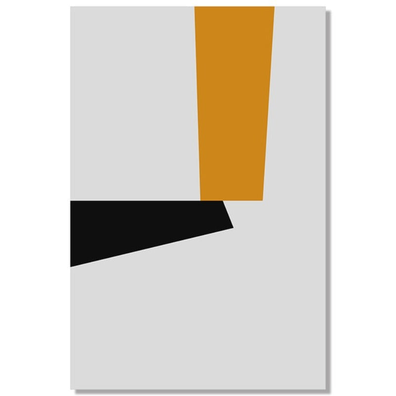 Minimalistisk abstrakt veggkunst Galleri Skandinavia - lerret veggbilde maleri