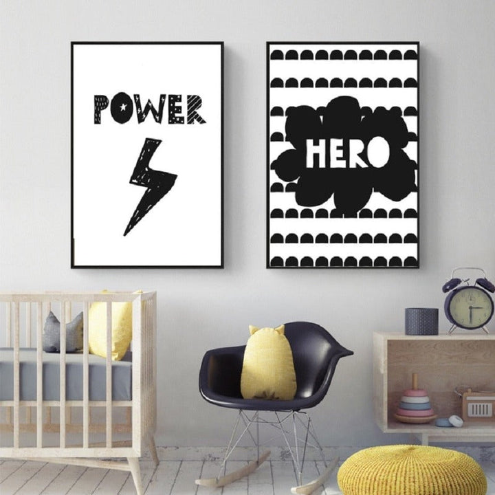 Play Big Dream Big - Canvas Veggkunst Maleri