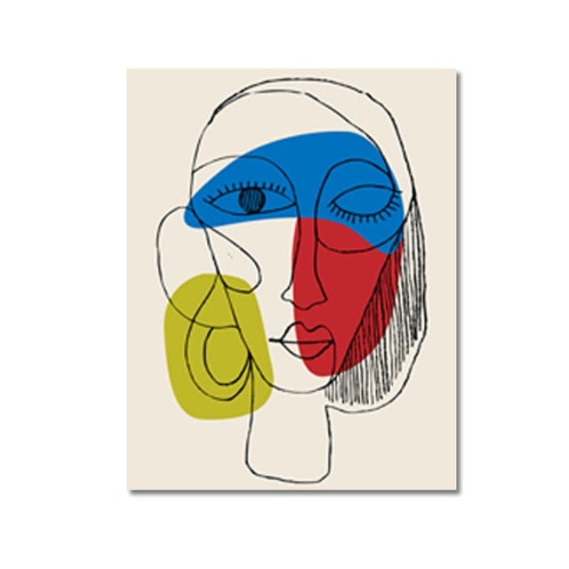 Vakker abstrakt Love-Yourself - lerret veggkunst maleri | Skanto