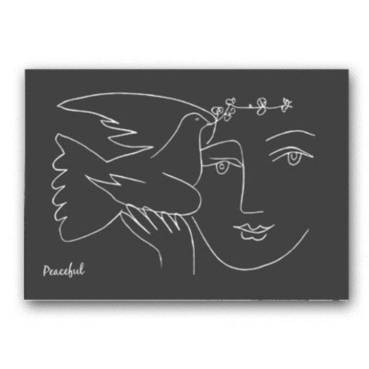 Vintage abstrakt Matisse-linjefigur minimalistisk Europa