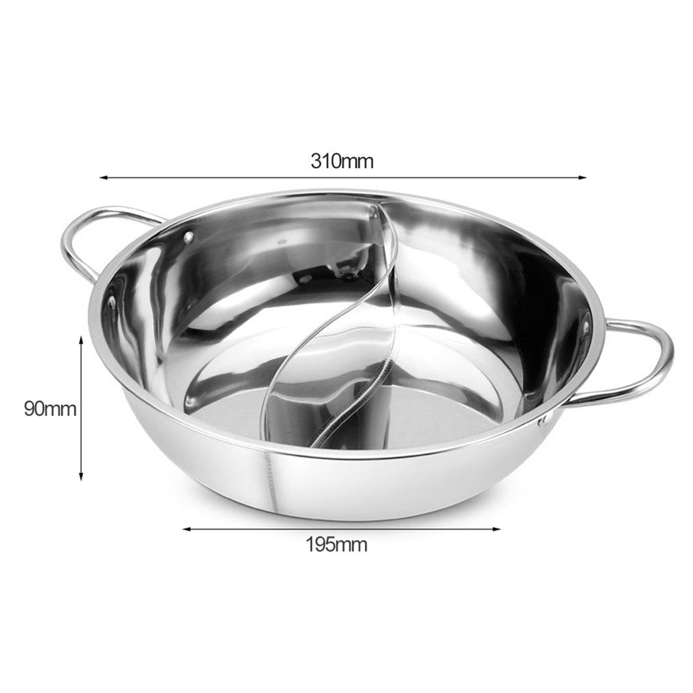 Skanto | Hot Pot Twin Delt Rustfritt Stål Panne