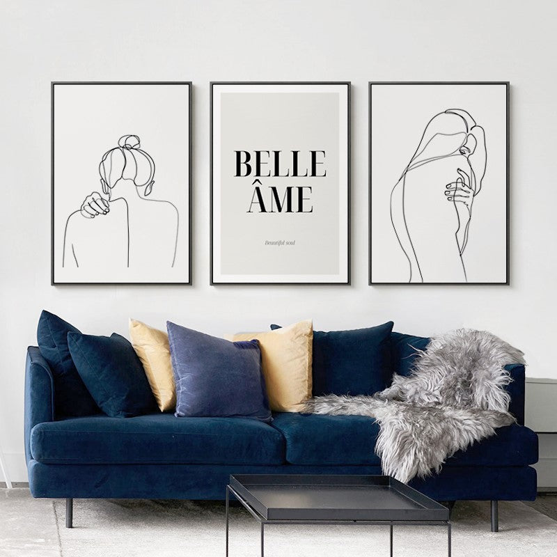 Beautiful Soul - Lerret Veggkunstmaleri | Skanto