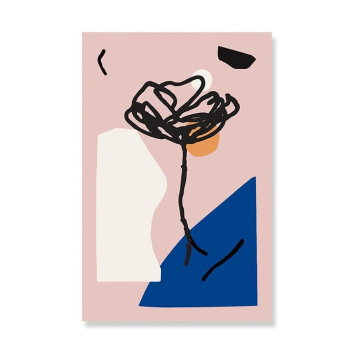 Nude Pink Space - Lerretbilde