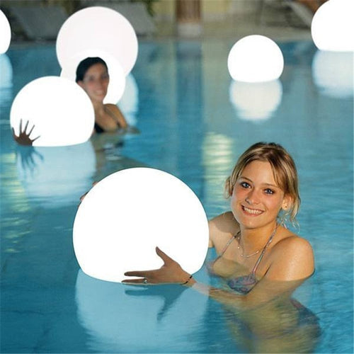 Vanntett LED Hage Ball Lys RGB