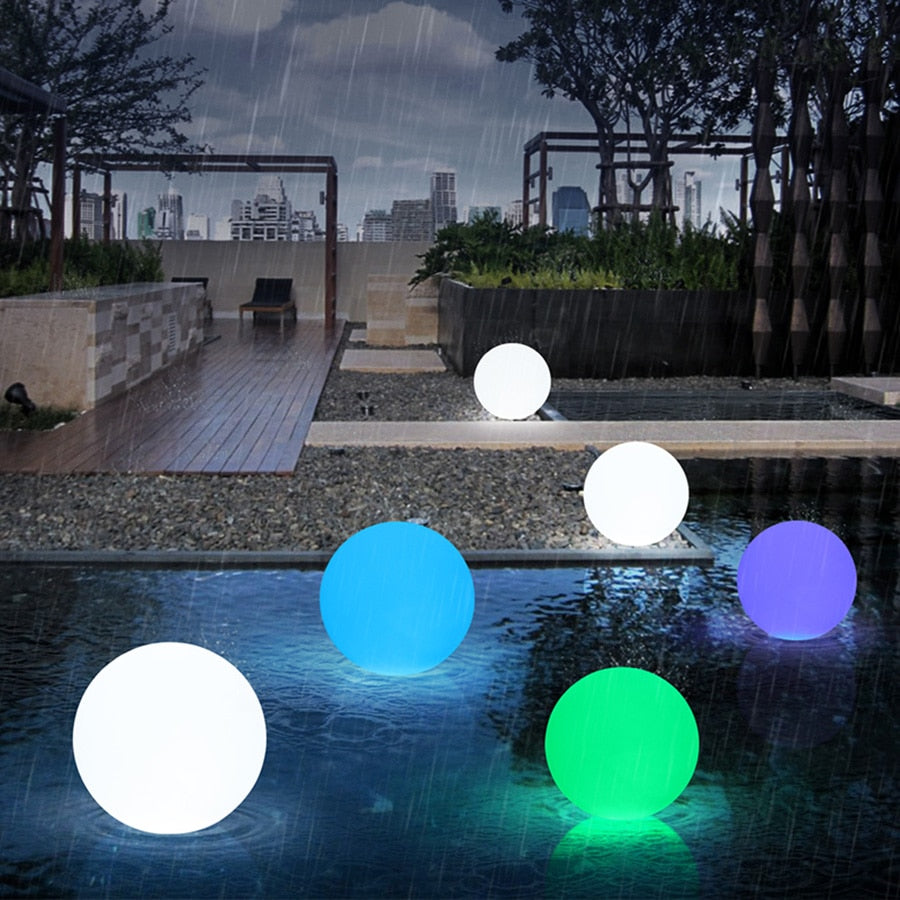 Skanto | Vanntett LED Hage Ball Lys RGB