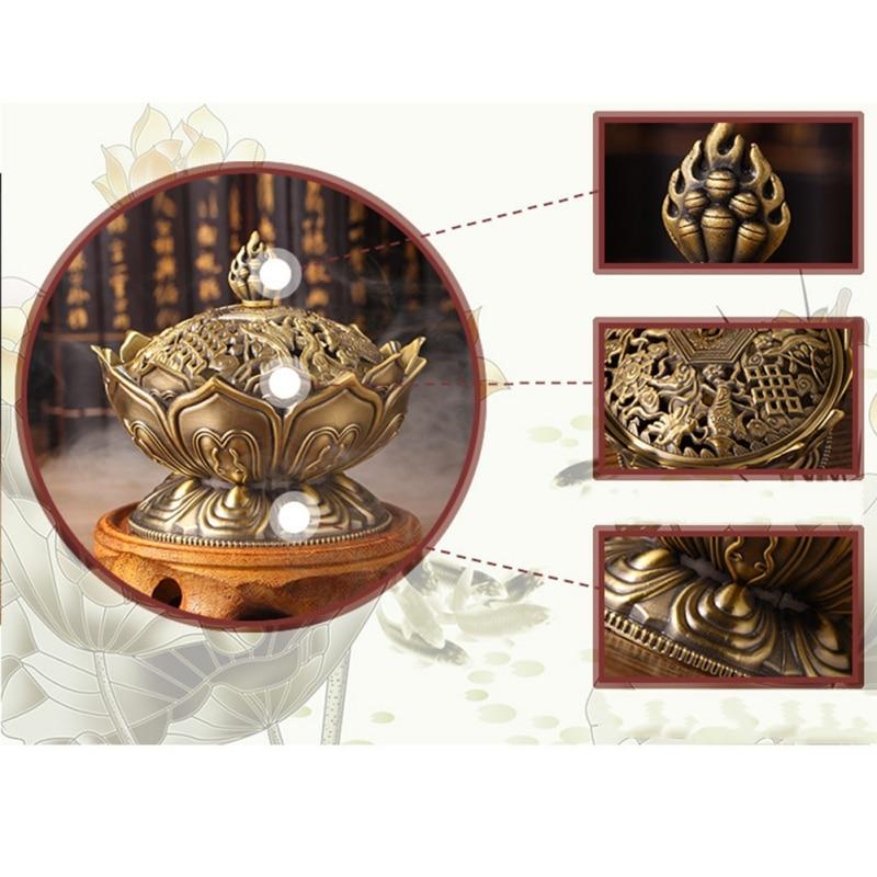 Lotus Flower Røkelsebrenner | Skanto