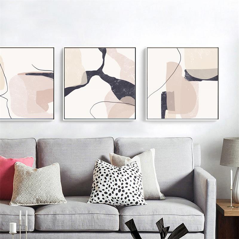 Abstract Marmor - Lerretsveggerkunst Maleri | Skanto