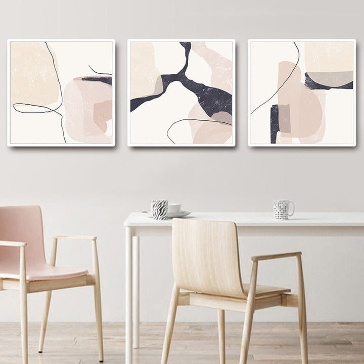 Abstract Marmor - Lerretsveggerkunst Maleri | Skanto