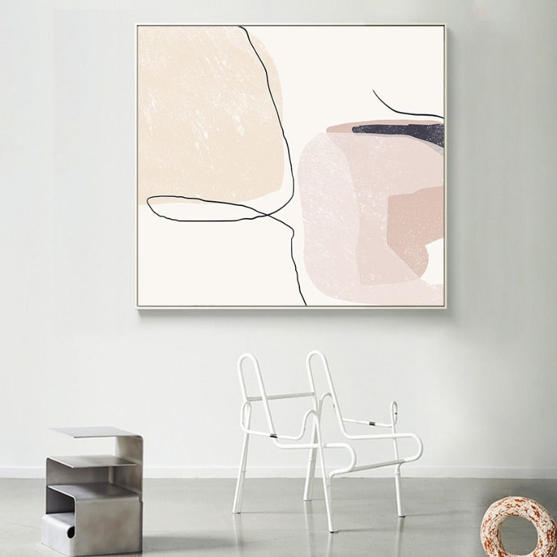 Abstract Marmor - Lerretsveggerkunst Maleri | Skanto