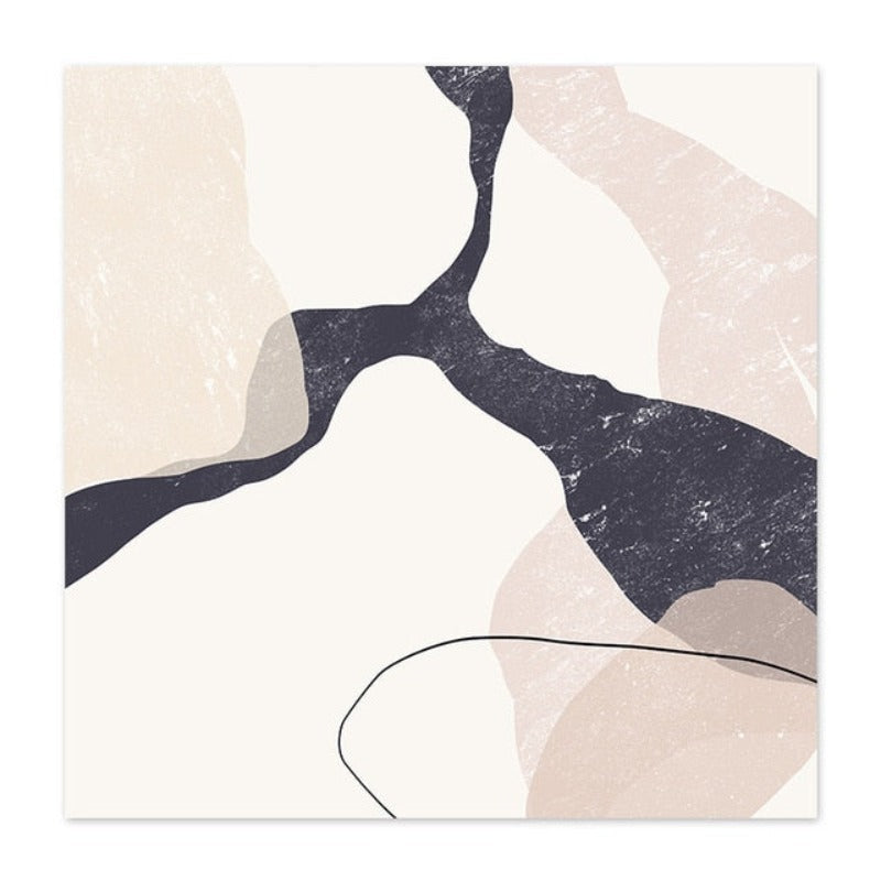 Abstract Marmor - Lerretsveggerkunst Maleri | Skanto