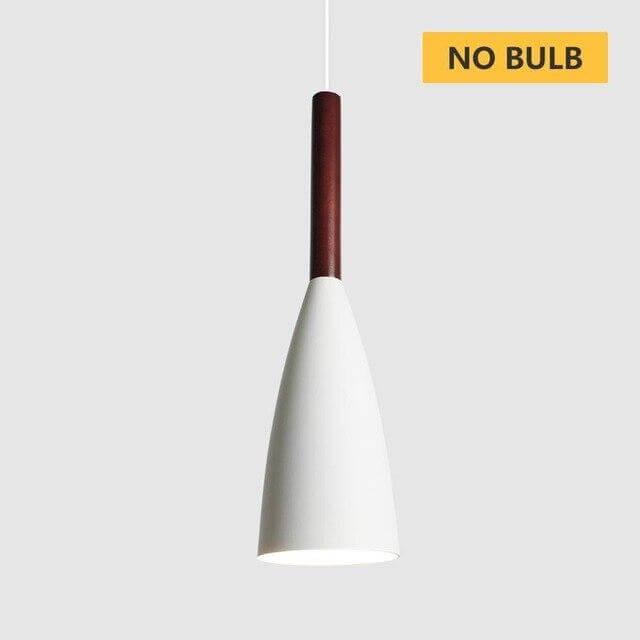 Moderne elegante nordisk stil fargerik pendellampe