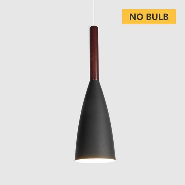 Moderne elegante nordisk stil fargerik pendellampe