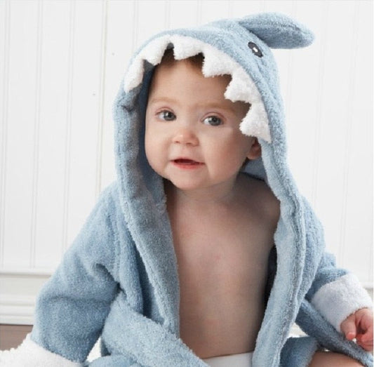Norvo | Myk Baby Dyrebadekåpe - Animalhug