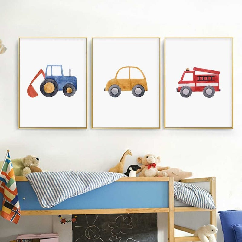 Baby Travels - Lerret Veggkunst Maleri | Skanto