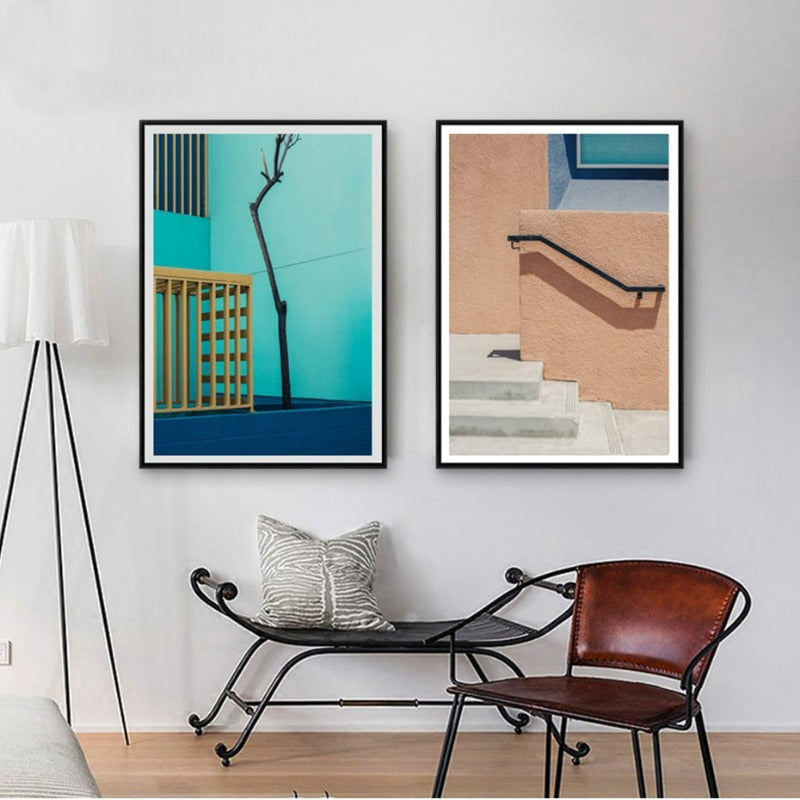 City Views-Canvas Veggkunst Maleri | Skanto