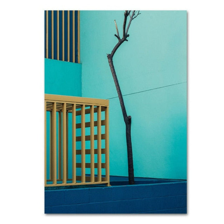 City Views-Canvas Veggkunst Maleri | Skanto