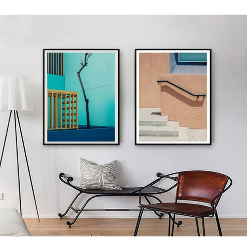 City Views-Canvas Veggkunst Maleri | Skanto