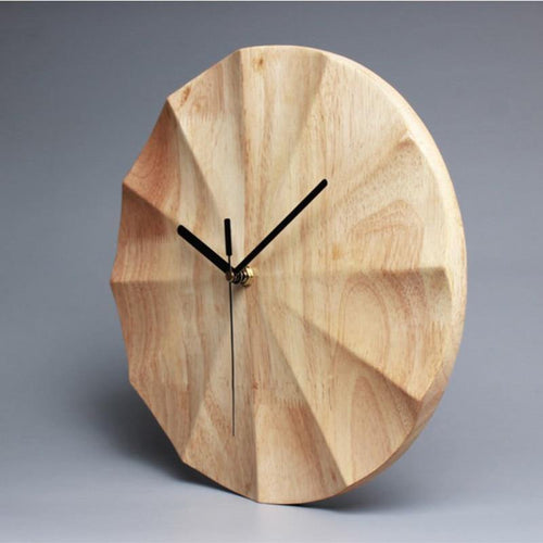 Nordic Holz Gate Mote Veggklokke | Skanto
