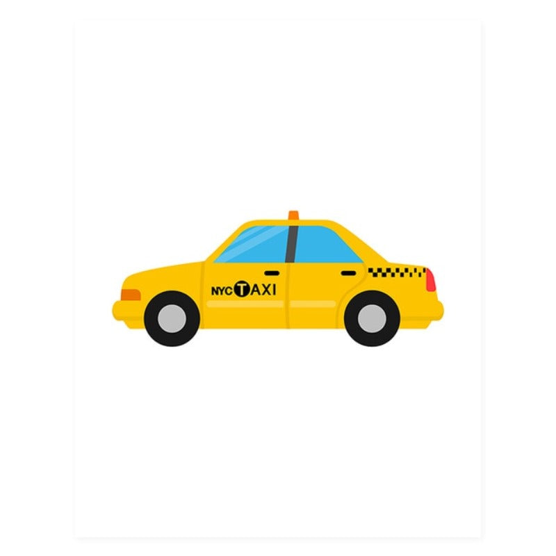 Barnehage-LKW-Taxi - Lerretbilde