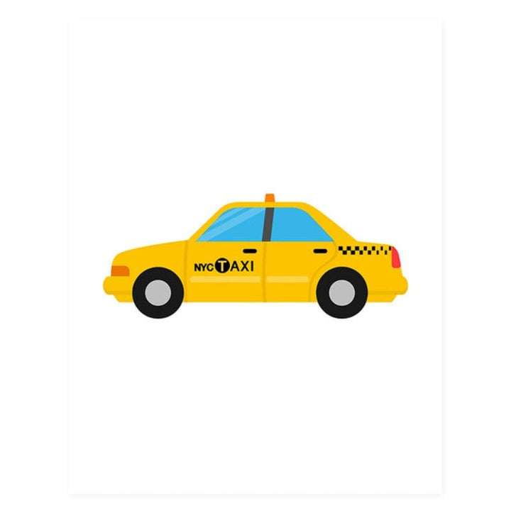 Barnehage-LKW-Taxi - Lerretbilde