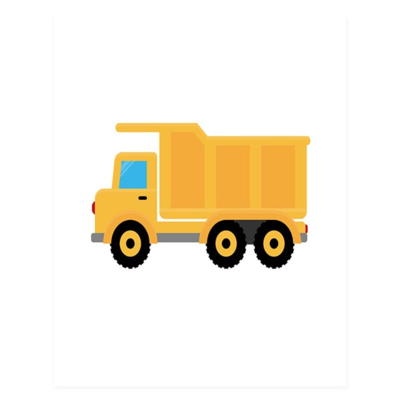 Barnehage-LKW-Taxi - Lerretbilde