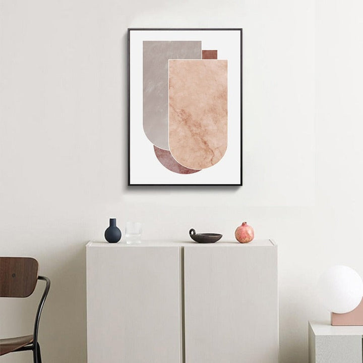 Boho Art Bohemsk Stil - Lerret Veggkunst Maleri | Skanto