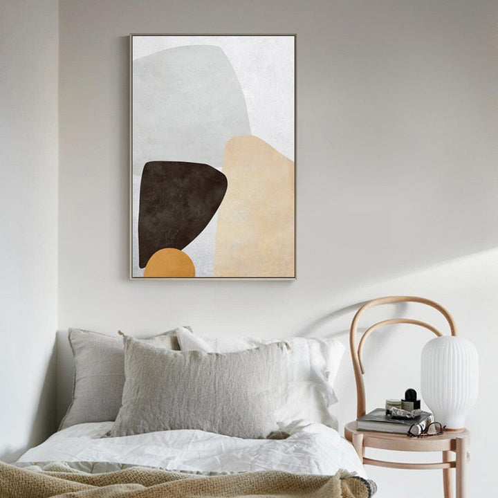 Boho Art Bohemsk Stil - Lerret Veggkunst Maleri | Skanto