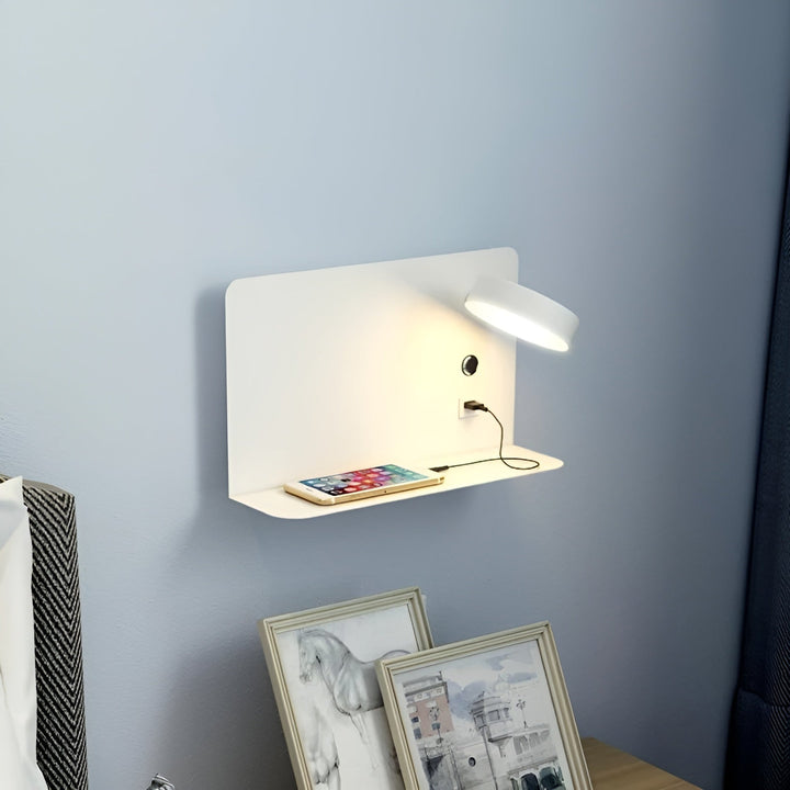 Skanto | Vegglampe – Oppladbar eleganse med USB LED-belysning for en luksuriøs atmosfære