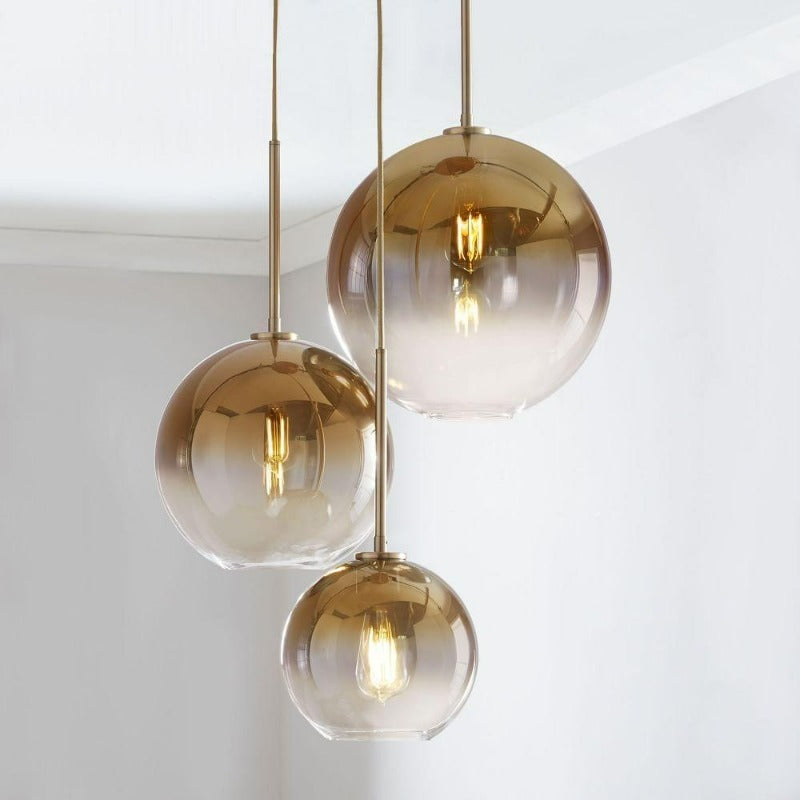 Moderne Glass Sphere Pendellamper | Skanto