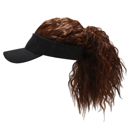Skanto | Kvinner Kunstig Hår Sommer Baseballcap