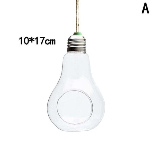 Skanto | Hengende Glass Lyspære Lampe Form Blomst Vannplante