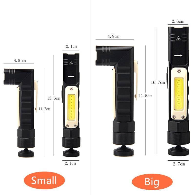 Oppladbar magnetisk justerbar campinglykta | Skanto