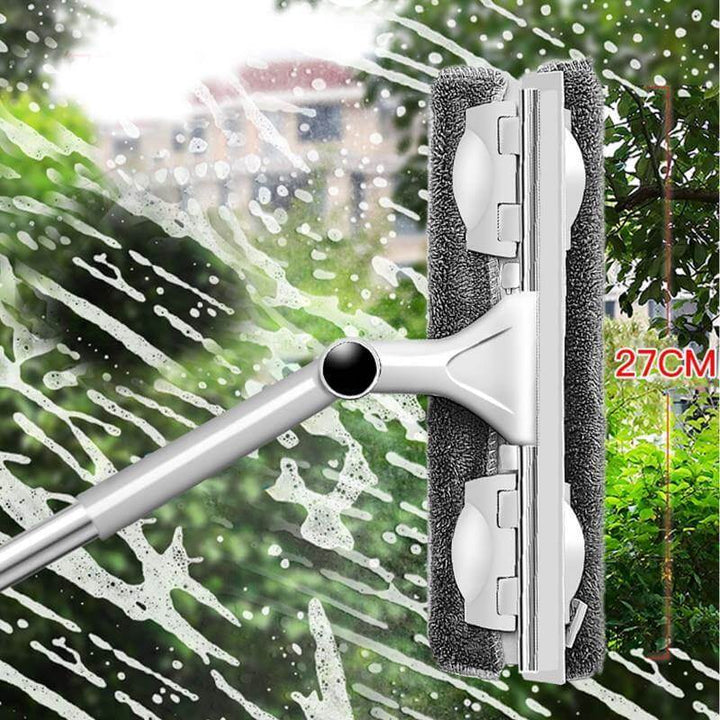 Langt håndtak roterende enkel vindusrenser moppe | Skanto