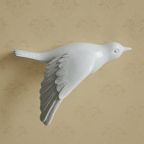 BirdSerenity - unik håndlaget veggkunst Skanto