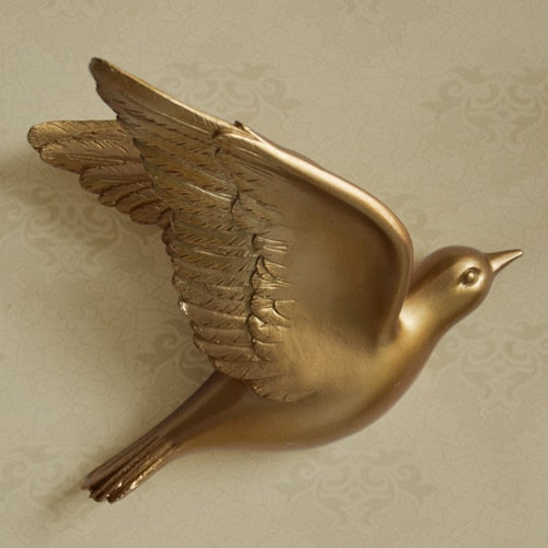 BirdSerenity - unik håndlaget veggkunst Skanto